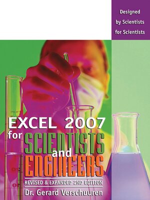 cover image of Excel 2007 for Scientists and Engineers